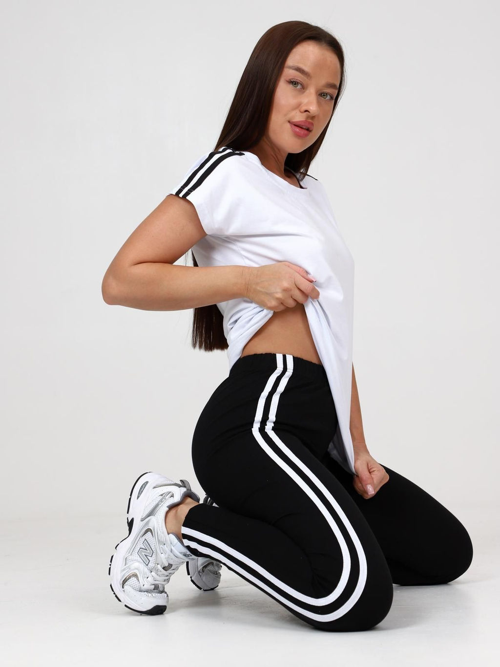 IV-CAPRIZ Пилатес - костюм белый фото 7