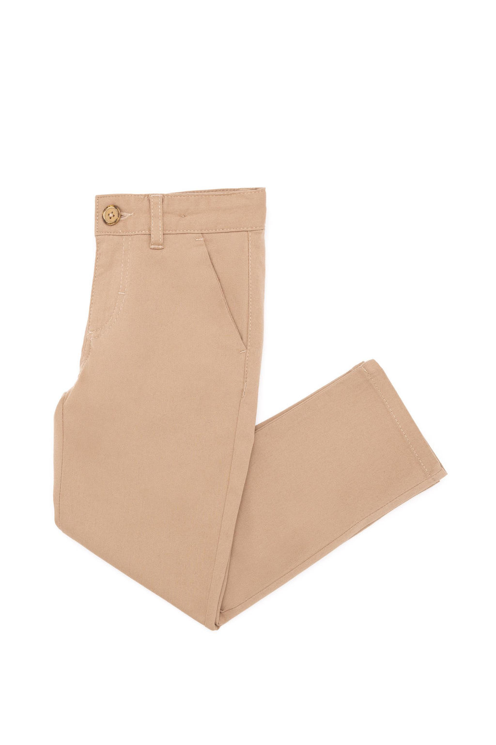 Erkek _ocuk Camel Kanvas Pantolon