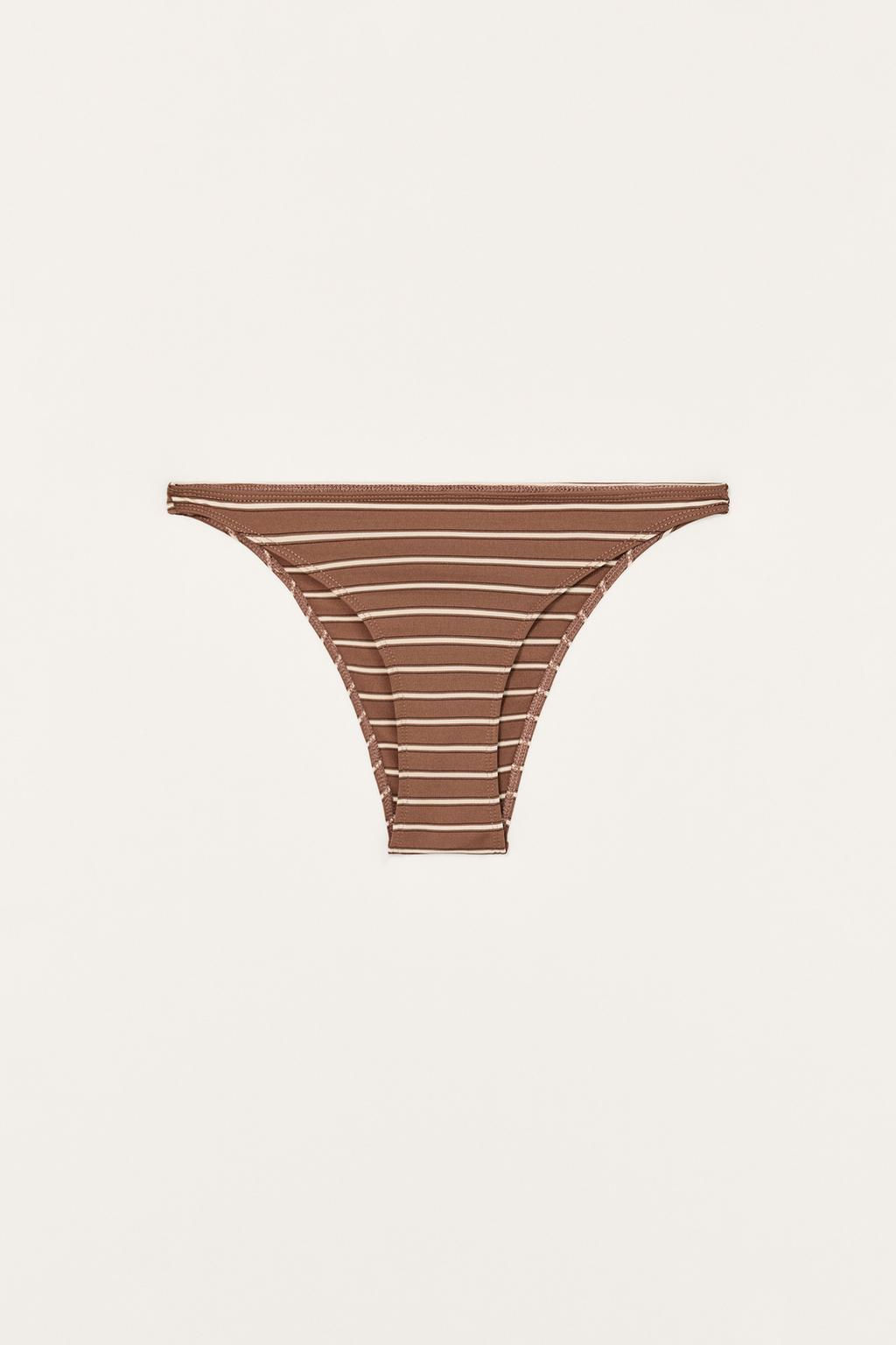 STRIPED BIKINI BOTTOMS LIMITED EDITION - Zara фото 2