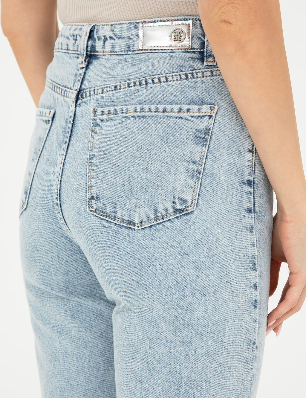 A__k Mavi Straight Fit Jean Pantolon