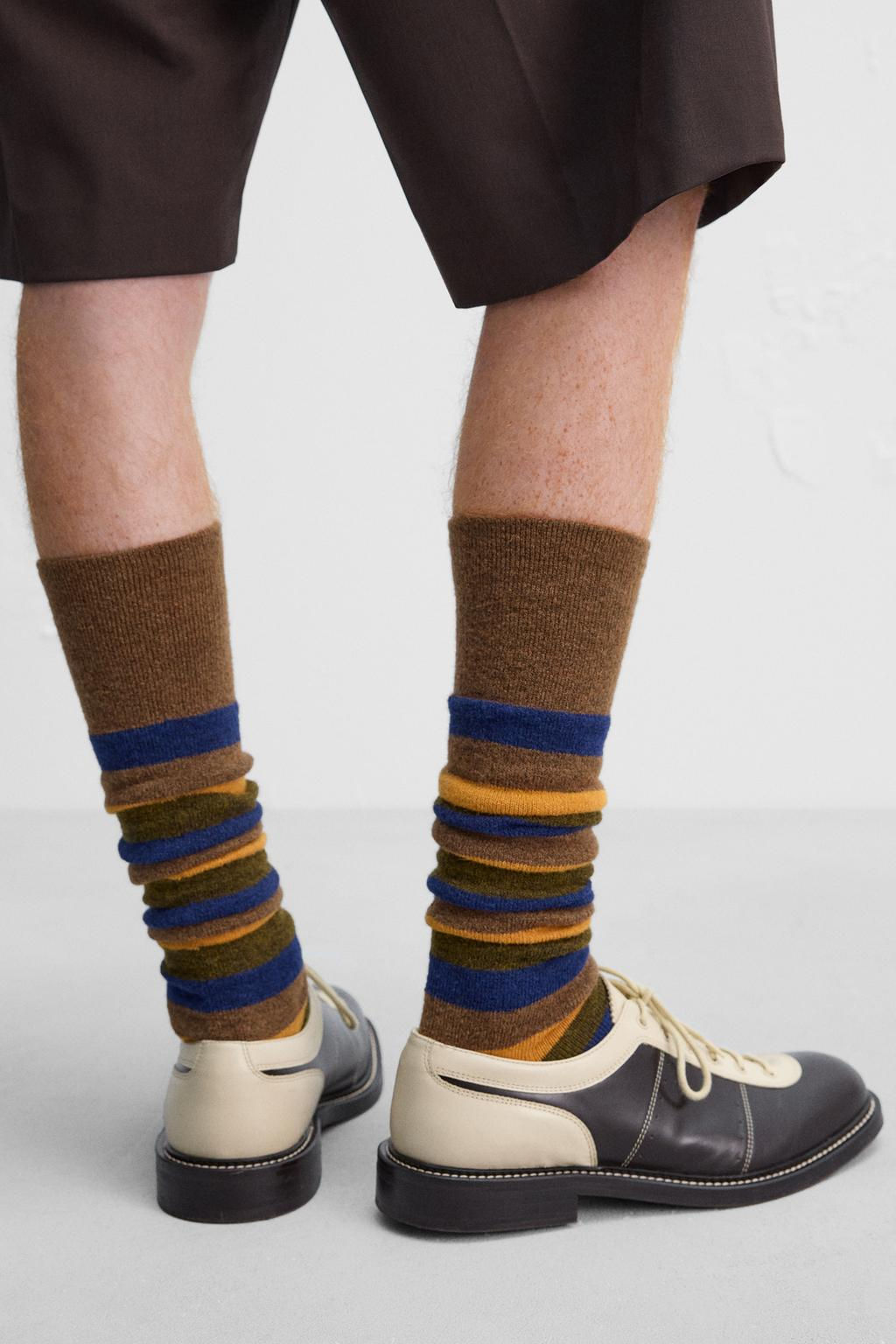 LONG STRIPE SOCKS X HARRY LAMBERT - Zara фото 2