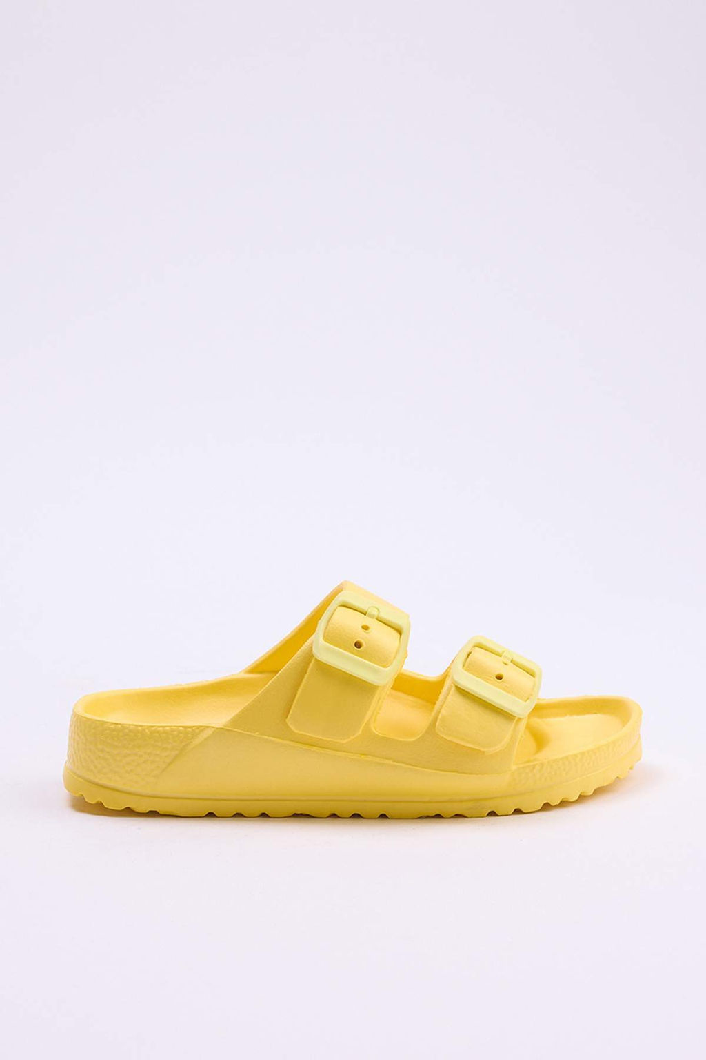 Sar? Cift Bantl? Buyuk Unisex Cocuk Terlik TAKSS26TE00009