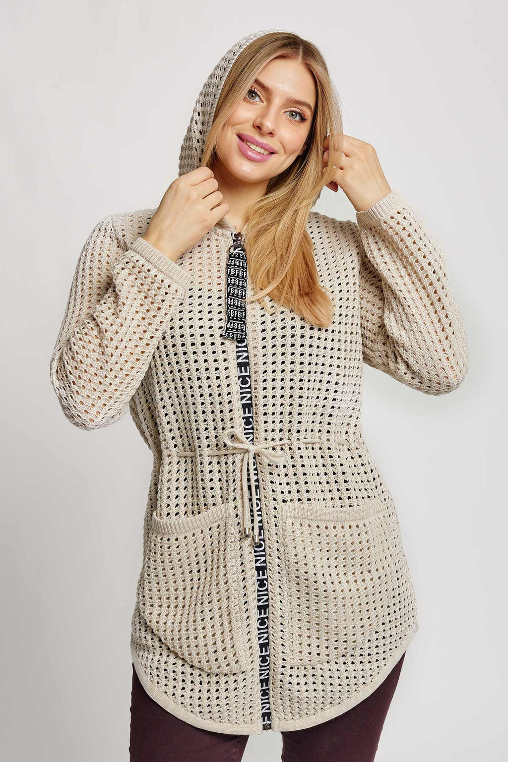 Кардиган В 1817/лен (1350) - Злата Стиль фото 2