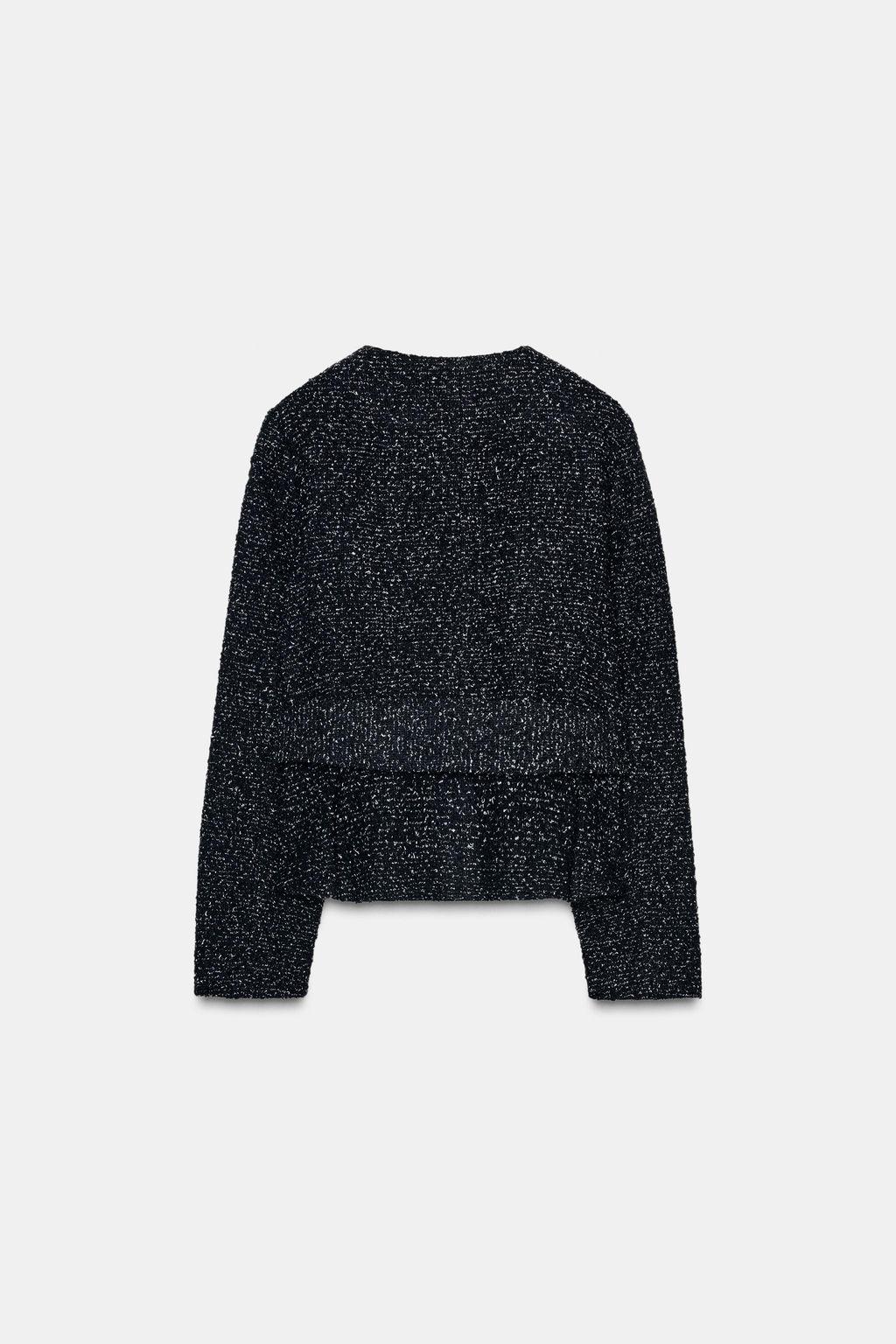 TEXTURED BLAZER WITH BELT - Zara фото 8