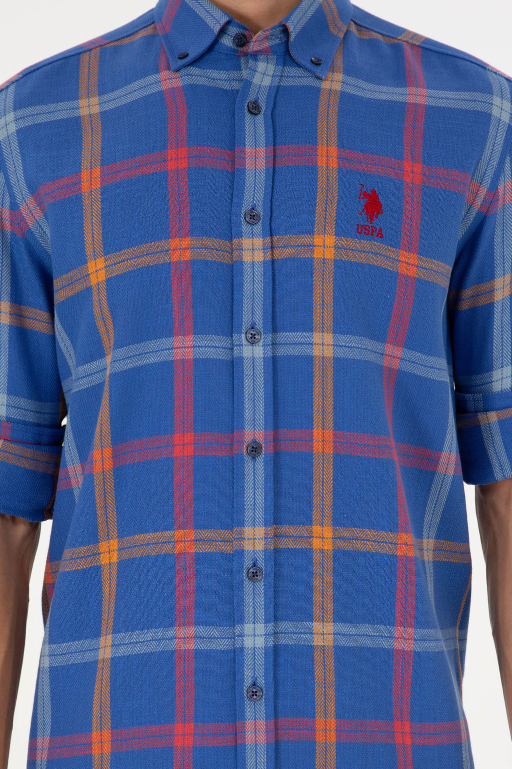 Мужская рубашка Saks с длинным рукавом Неожиданная скидка в корзине - U.s. polo assn фото 20