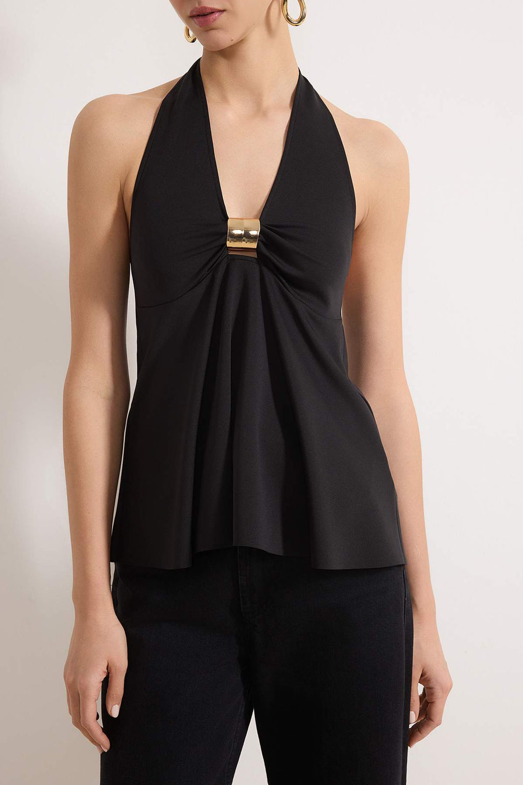 Kahverengi Akseuar Detayl? Buzgulu Party Bluz TPRAW26BZ00009 - Trendyolmilla фото 7