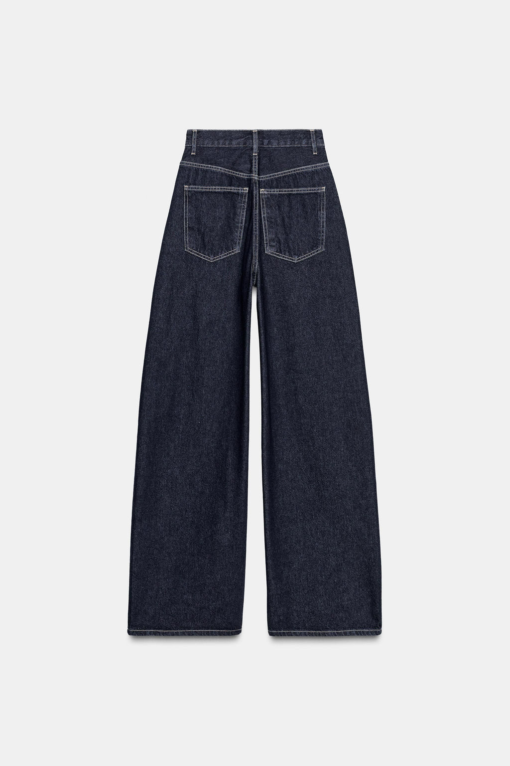 TRF EXTRA WIDE-LEG HIGH-WAIST JEANS - Zara фото 8