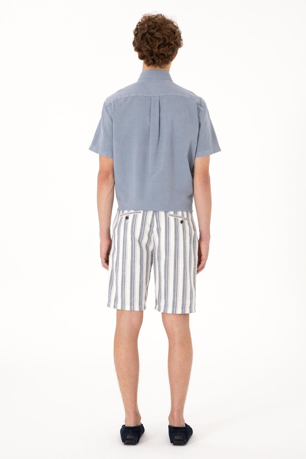 Erkek A__k Lacivert Dokuma _ort Sepette S_rpriz _ndirim - U.s. polo assn фото 4