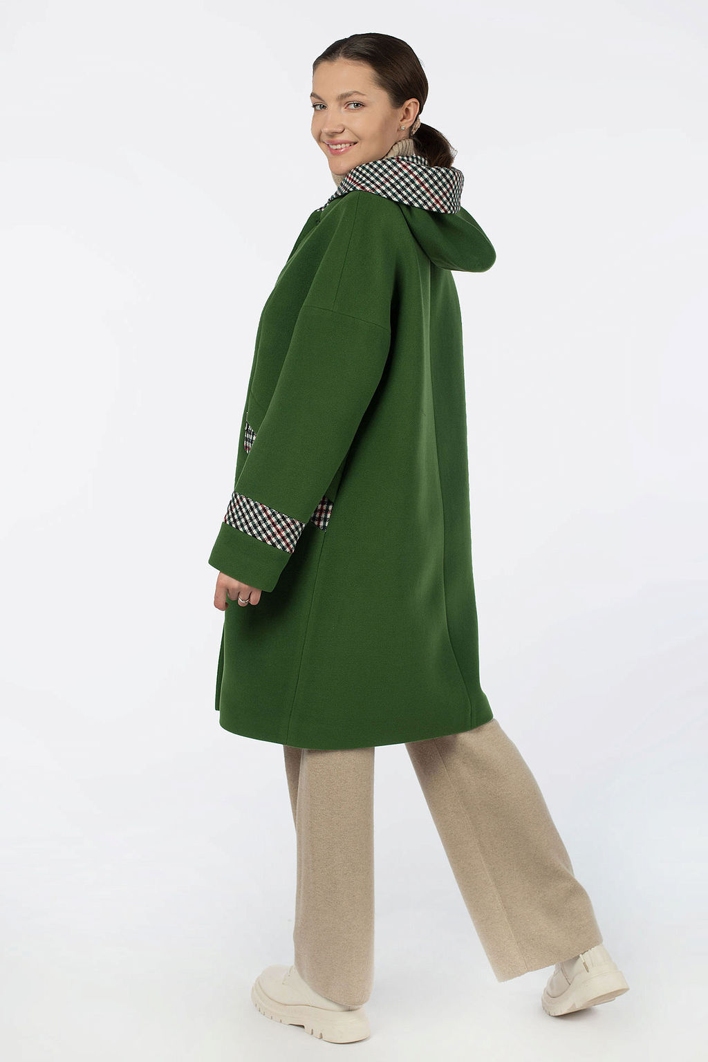 Пальто женское демисезонное - El podio фото 5