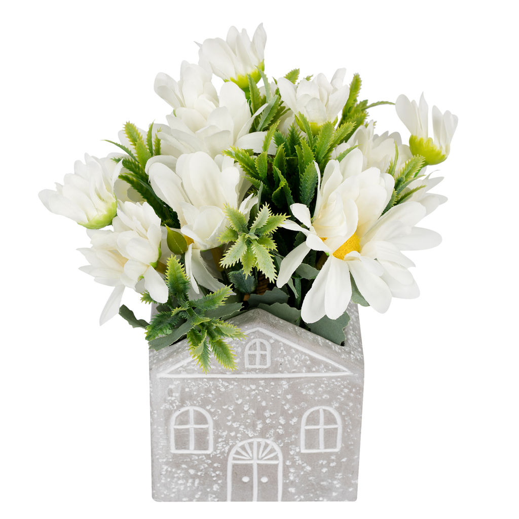 Искусственное растение Blumentag UTF-04 Растение искусственное в кашпо 12 х 20 см 6 х 1 шт. 01  фото 3