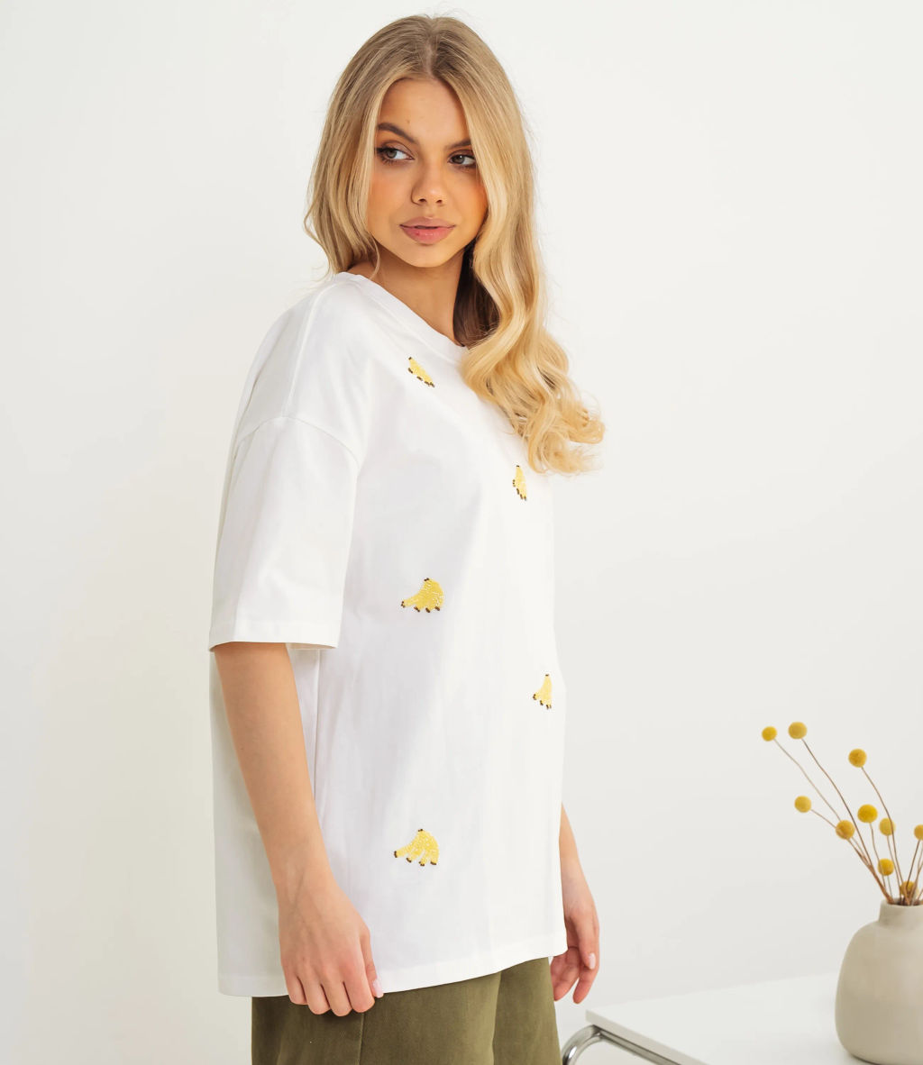 Футболка #КТ026 (2), белый - Dommod фото 2