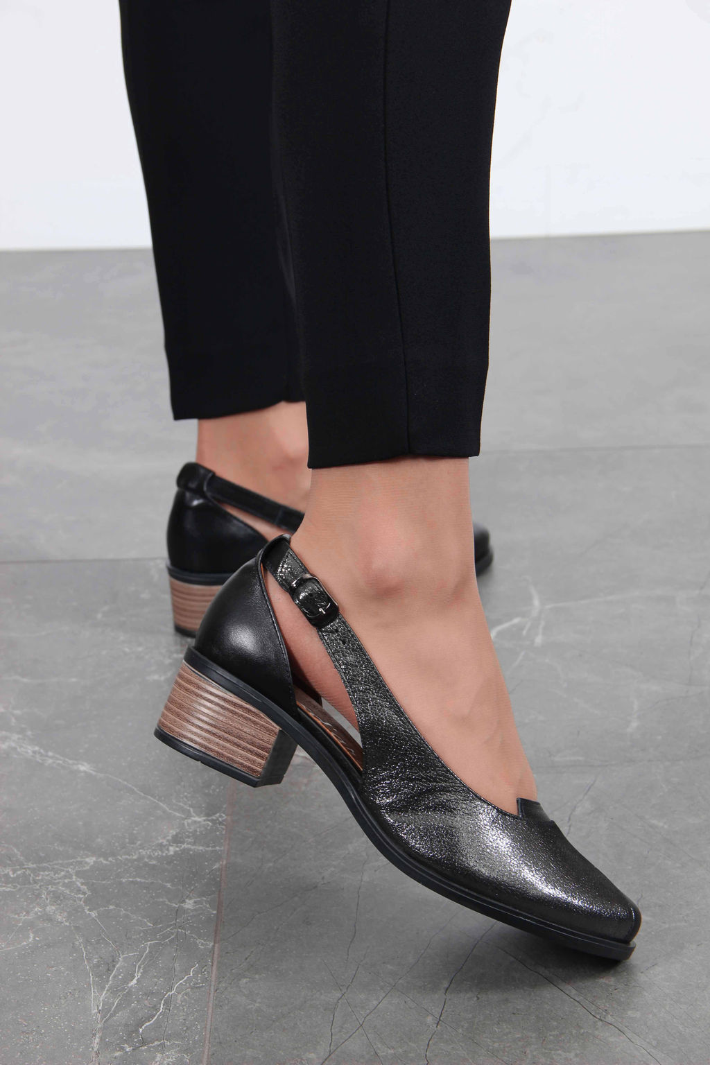 Туфли 4023.22280bl. Черный астана