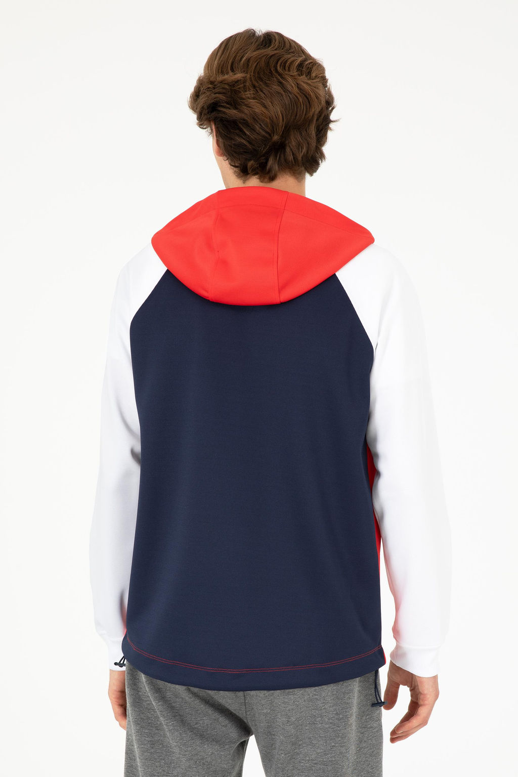 Мужской красный вязаный кардиган Неожиданная скидка в корзине - U.s. polo assn фото 5