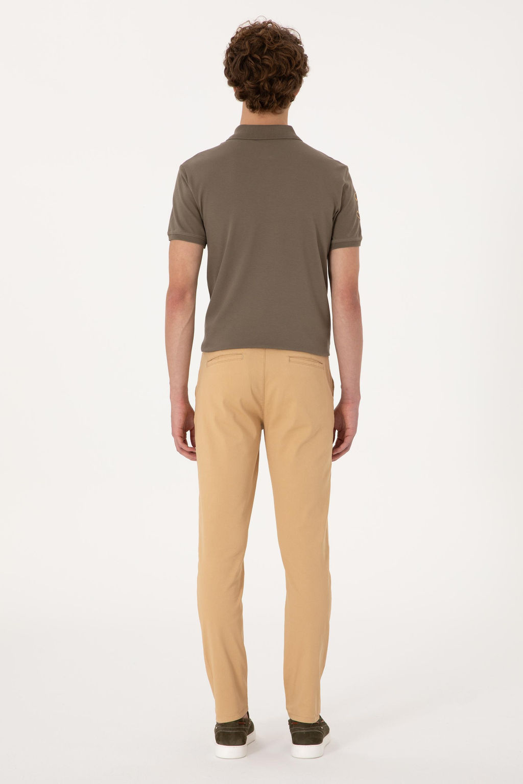 Erkek Camel Kanvas Pantolon Sepette S_rpriz _ndirim - U.s. polo assn фото 4