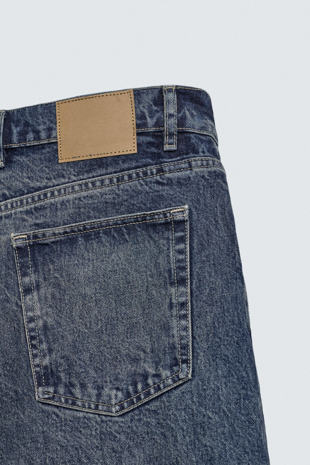 JEANS STRAIGHT ANKLE FIT / ?ndigo - Zara фото 10