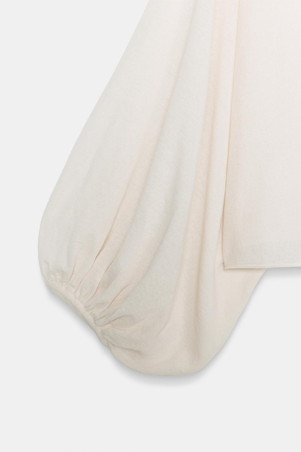 CUERPO PUNTO MANGA VOLUMEN / Crudo medio - Zara фото 8