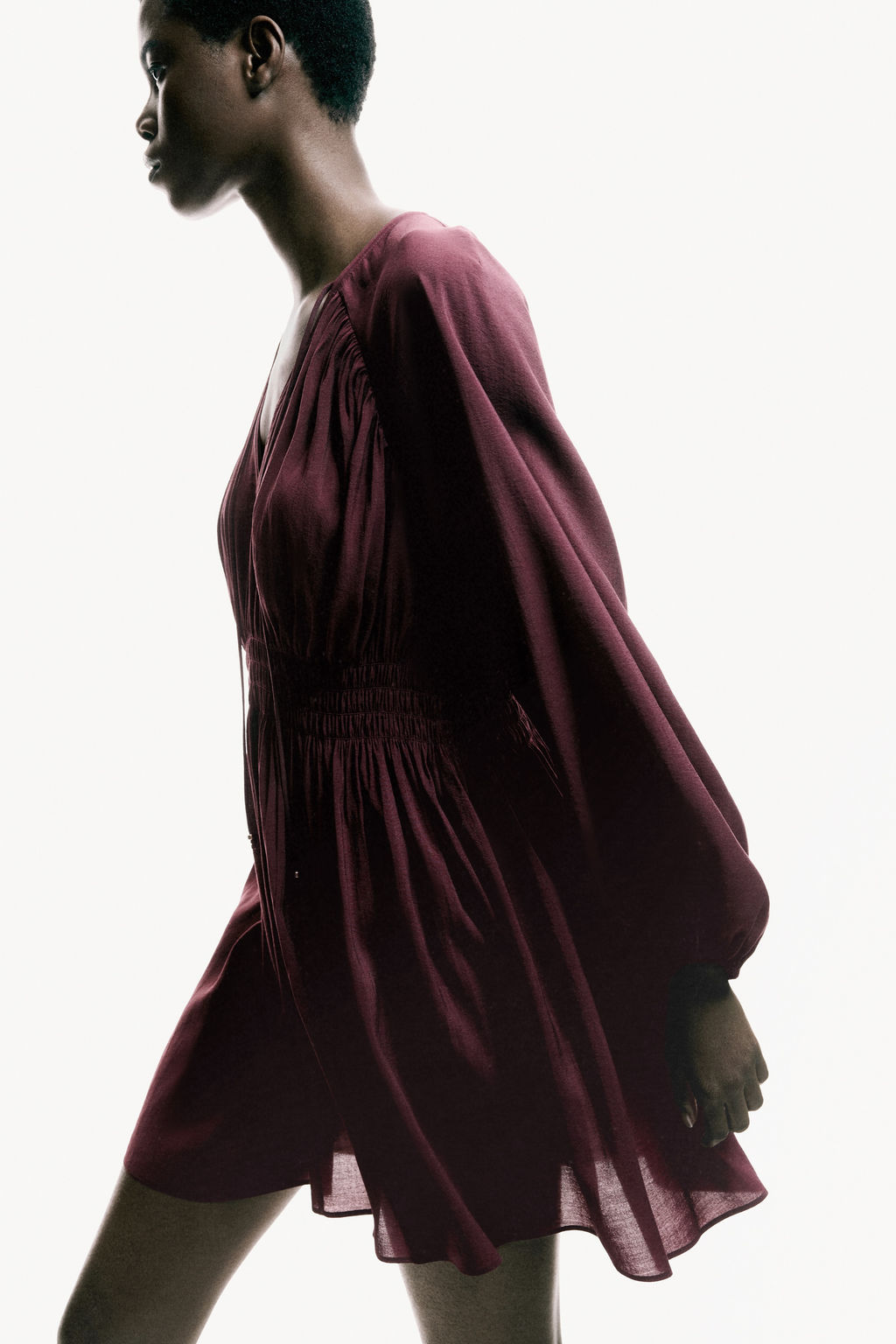 Vestido t?nica oversize - H&m фото 7
