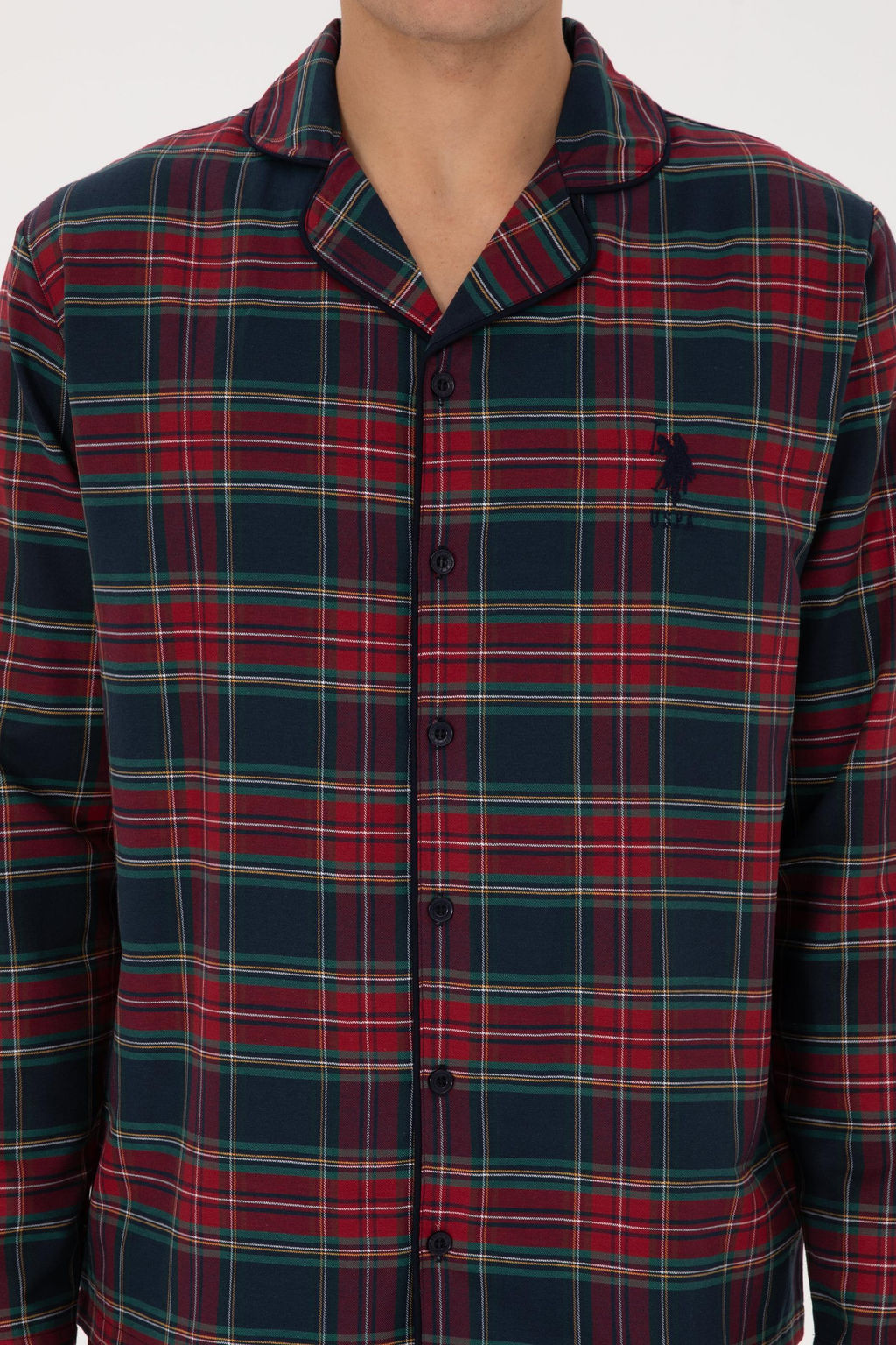 Erkek Bordo Pijama Tak_m_ - U.s. polo assn фото 6