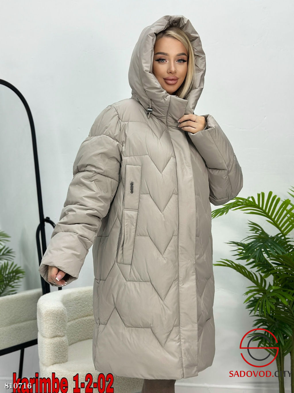 Куртка женская с капюшоном - Bruno фото 5