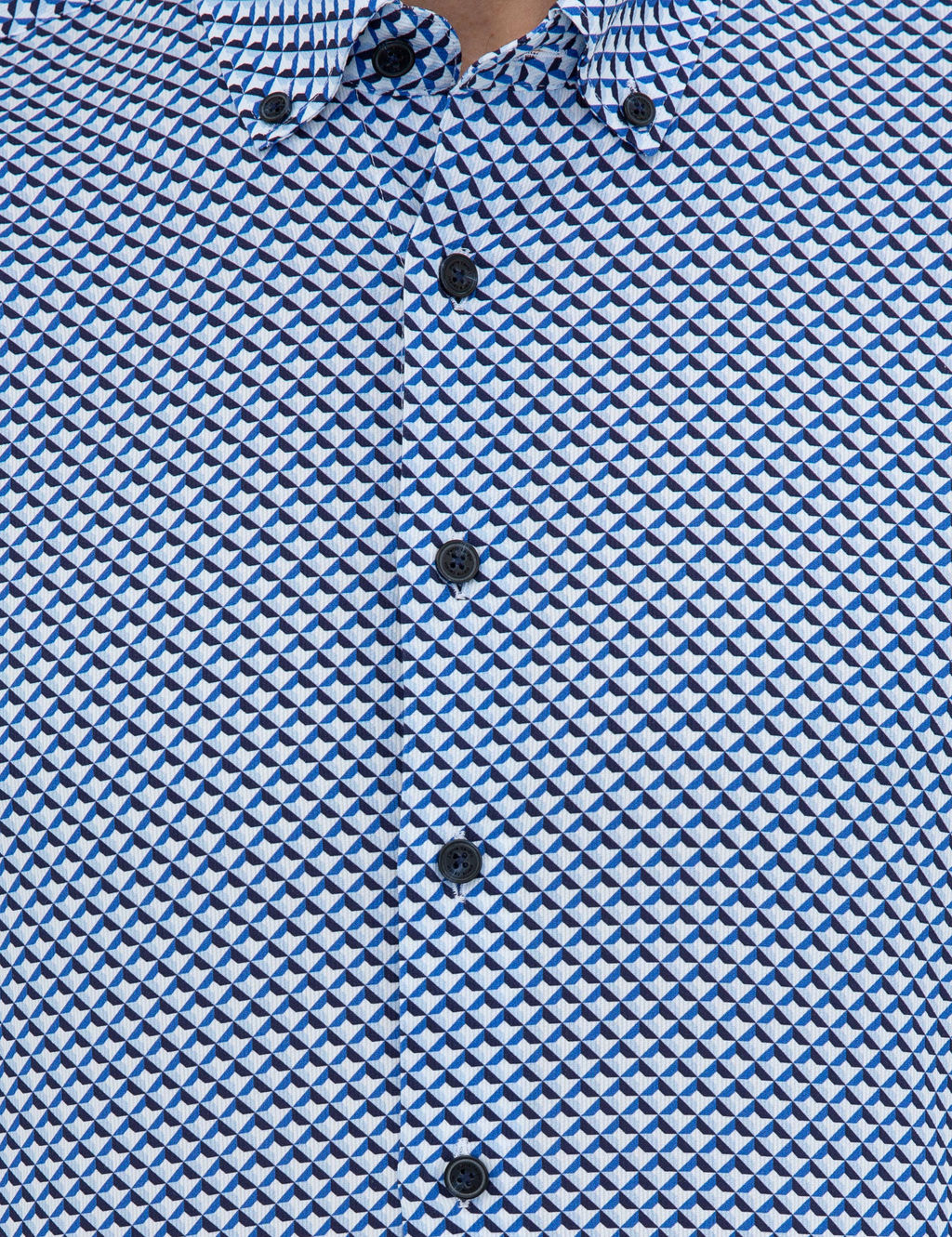 Lacivert Slim Fit Uzun Kollu G_mlek