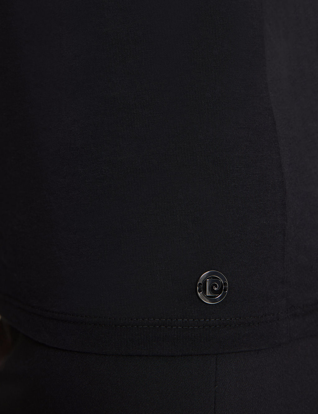 Siyah Regular Fit Basic Ti__rt