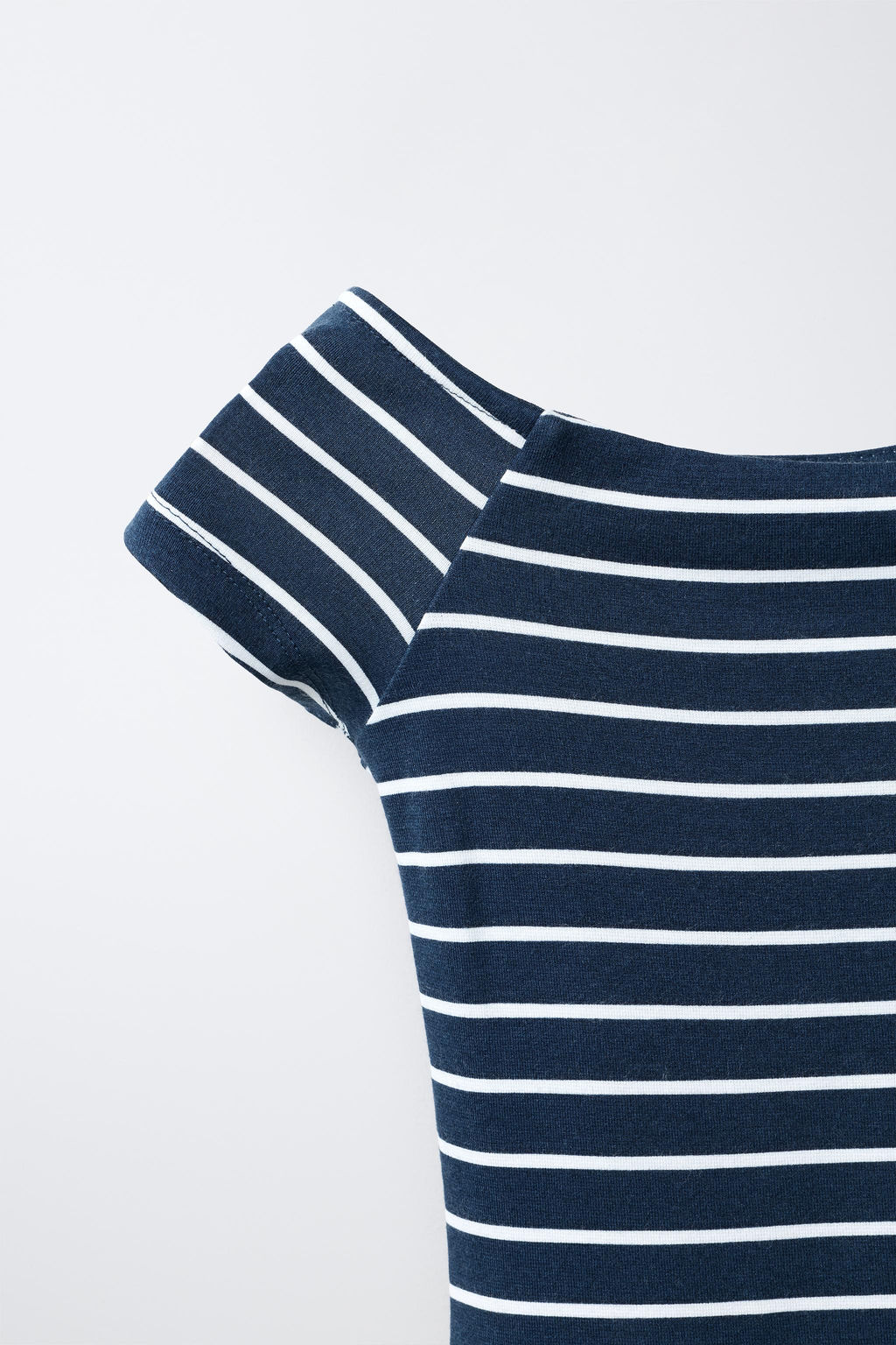 VESTIDO PUNTO ROMA ESTAMPADO / Marino - Zara фото 3