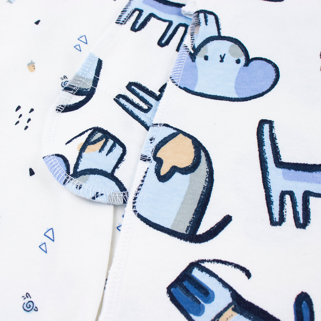 Комплект комбинезонов 2 шт интерлок 1335209505 - Youlala фото 4