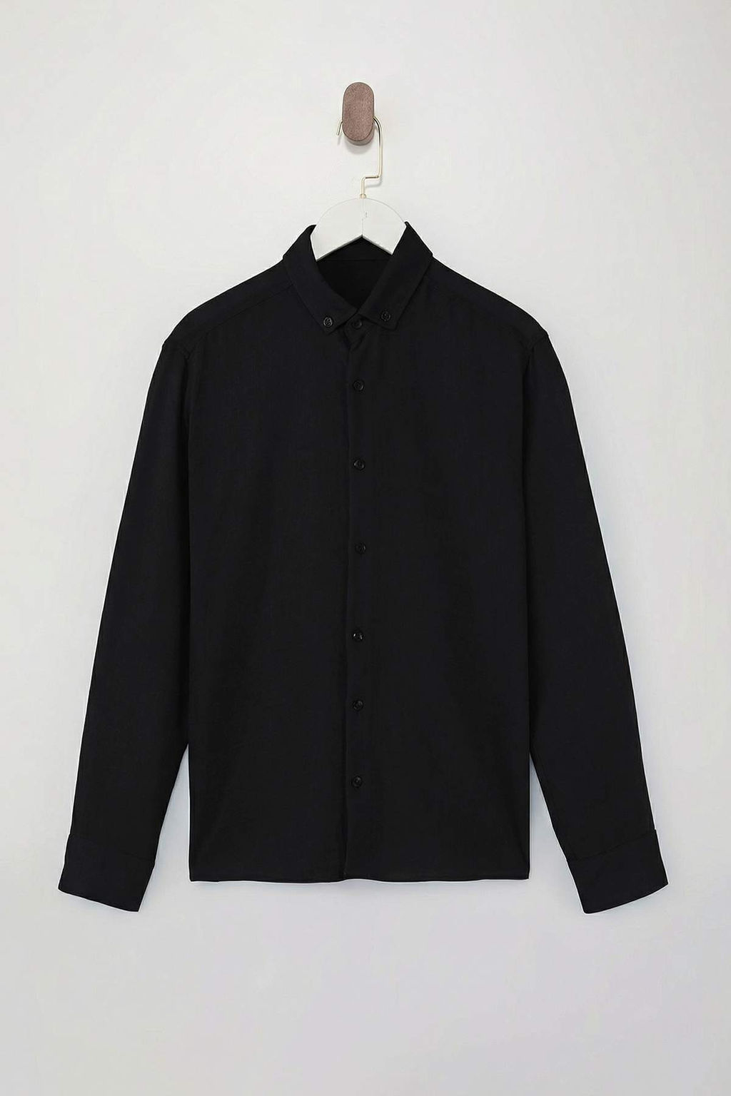 Siyah Regular Erkek Gomlek TMNSS26GO00008