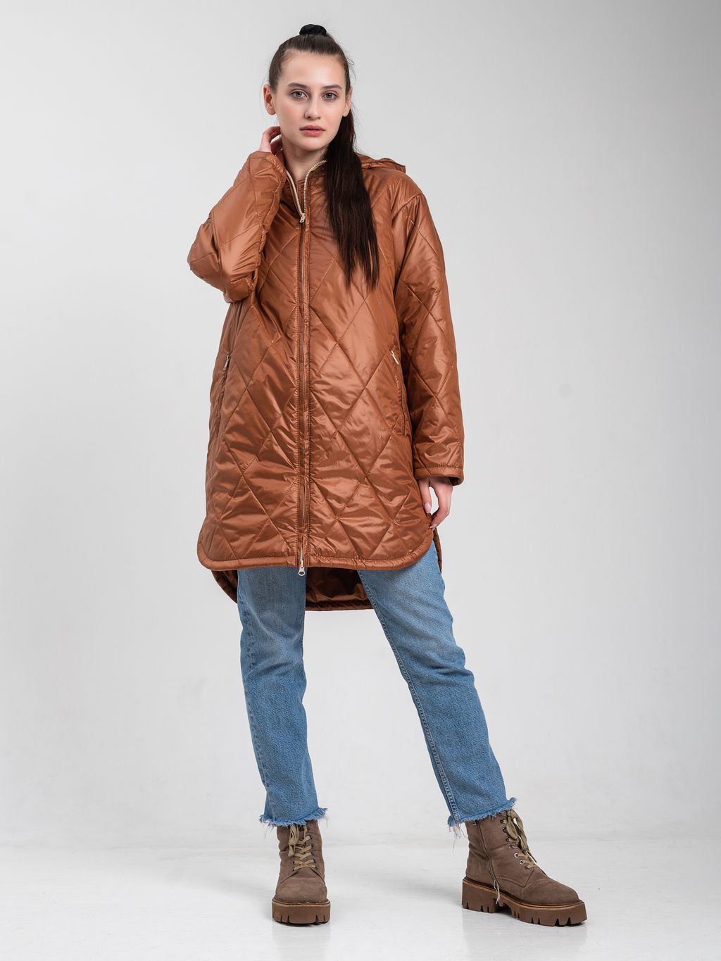 Полупальто женское Миди - Yollochka фото 27