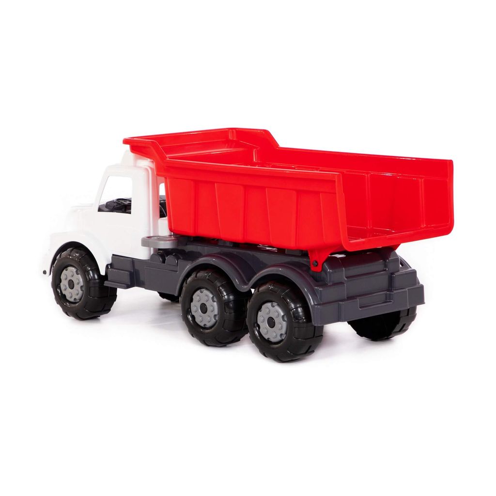 Буран №3, автомобиль-самосвал (бело-красный) - Полесье фото 3