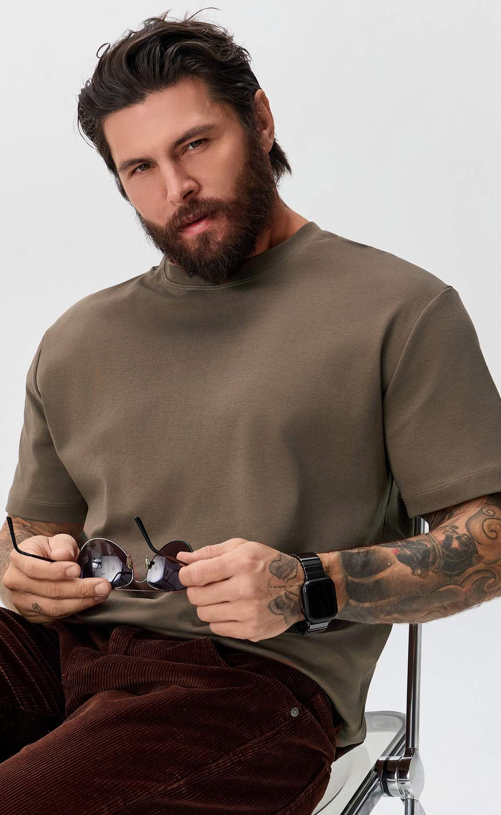 Футболка P611-06-768 coffee - Primm фото 7