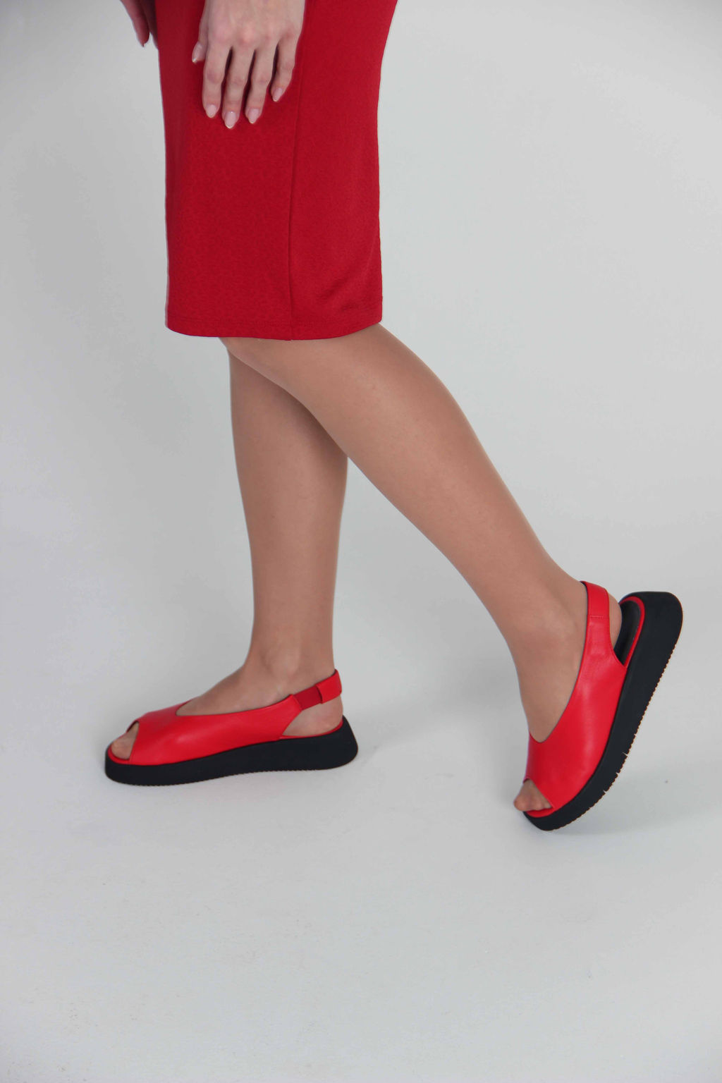 Босоножки EDART 1019.Flex bl. red