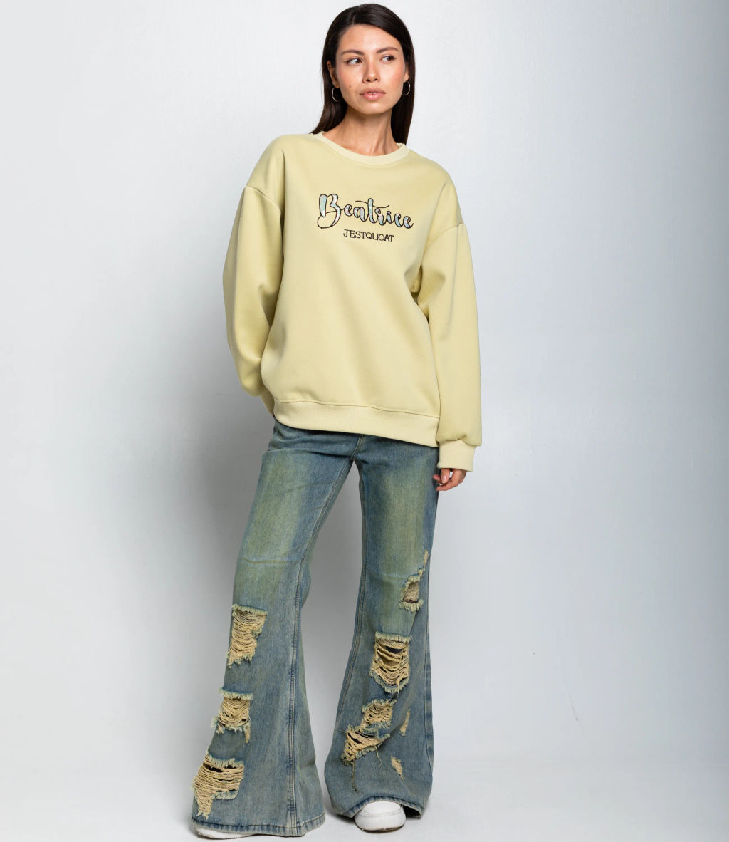 Свитшот #КТ5206 (1), фисташковый