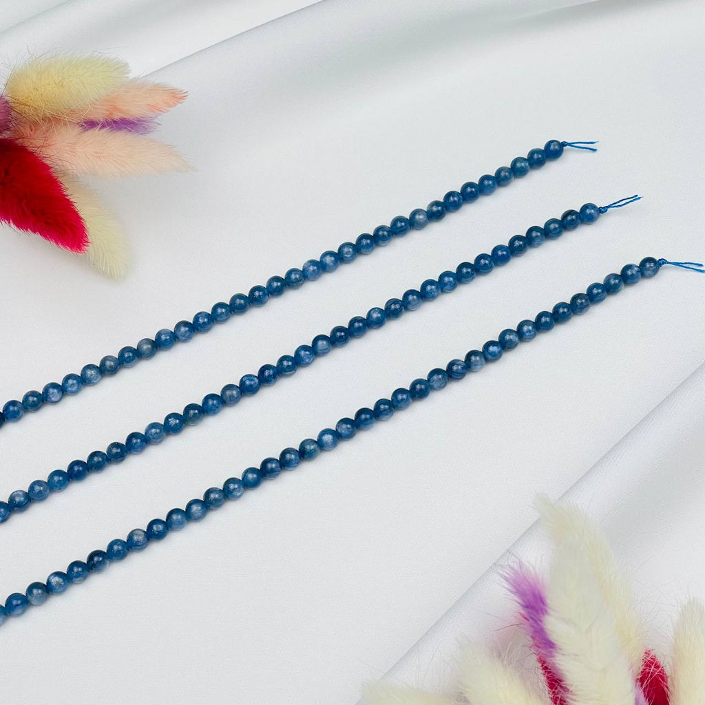 Бусины для украшений из Кианита (66 бусин) 39 см