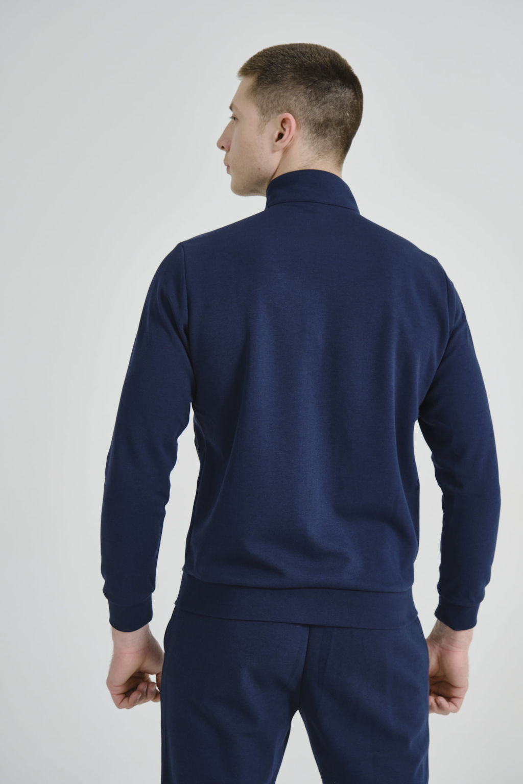 Олимпийка трикотажная Синий - Anta фото 3