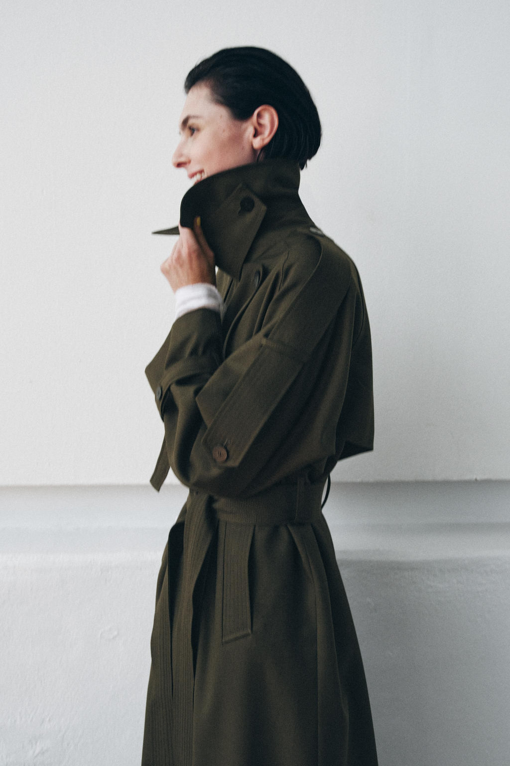 ZW COLLECTION LIMITED EDITION OVERSIZE TRENCH COAT - Zara фото 4