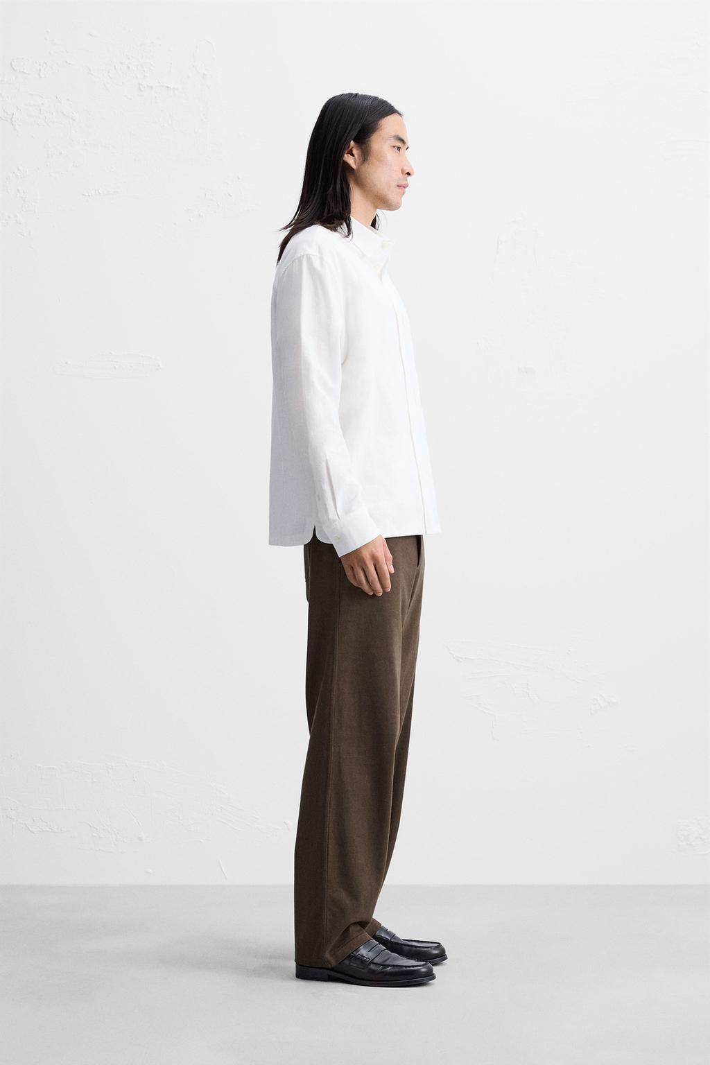 RELAXED FIT JOGGER TROUSERS - Zara фото 20