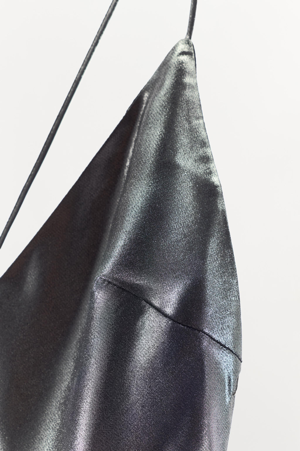 LONG METALLIC DRESS - Zara фото 8