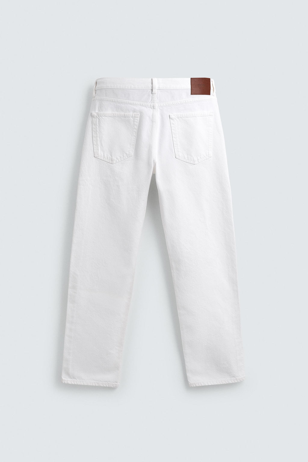 LIMITED EDITION STRAIGHT ANKLE FIT JEANS - Zara фото 7