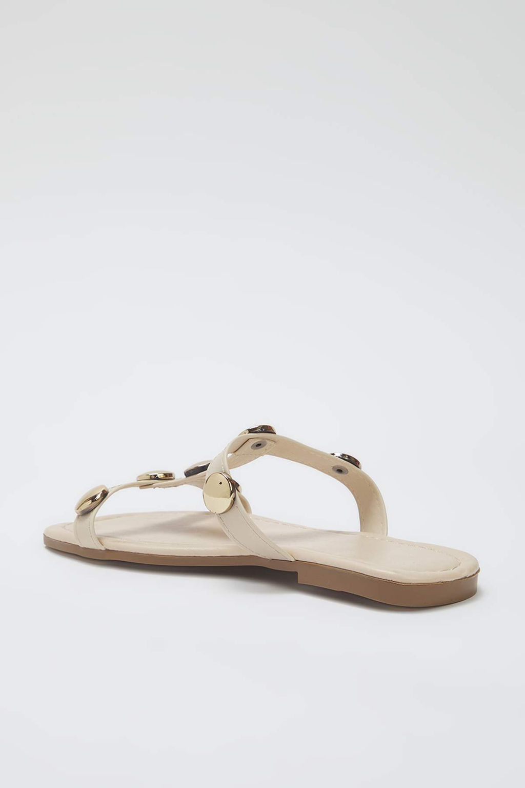 Trendyolmilla Shoes Siyah Gold Aksesuar Detayl? Kare Burun S?k Kad?n Terlik TAKSS25TE00012  фото 5