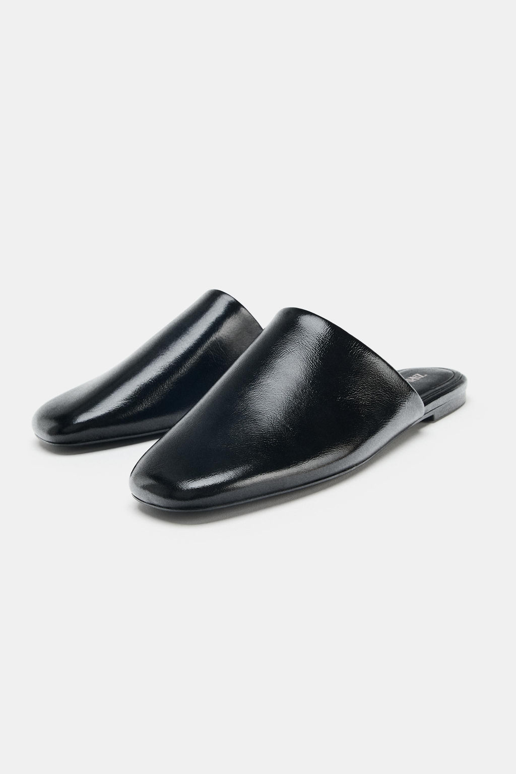 LEATHER SLINGBACK SHOES - Zara фото 8