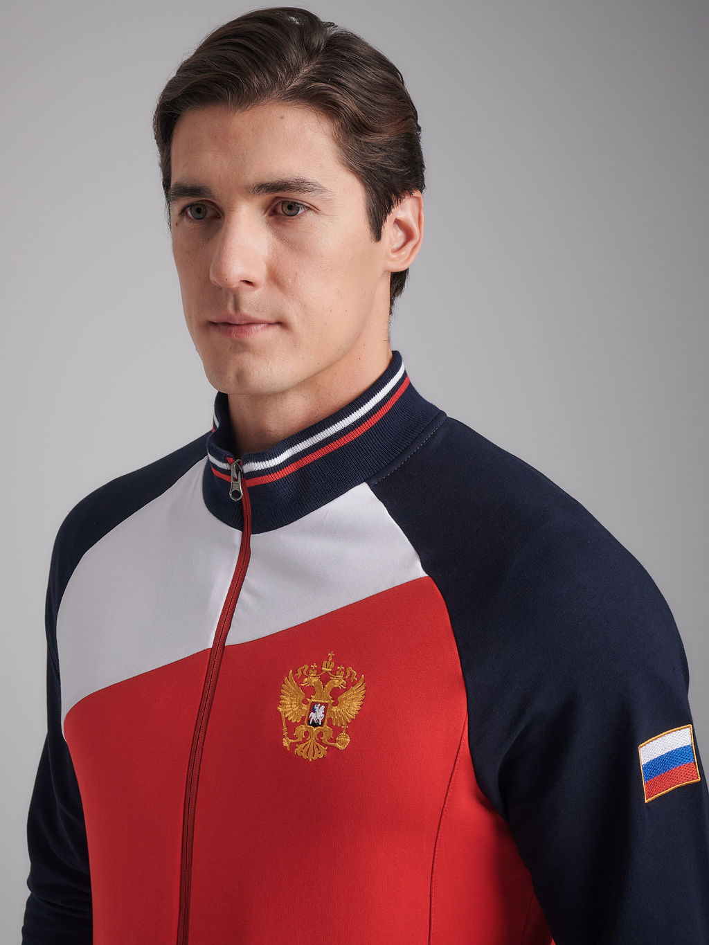 Спортивный костюм мужской RUSSIA 11M-RR-1309A - Addic фото 5