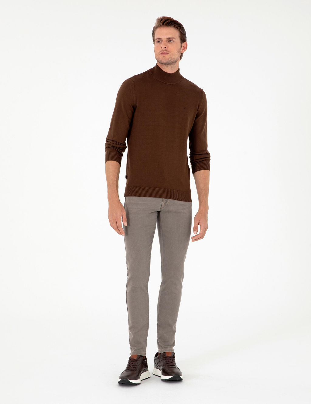 Bej Slim Fit Jean Pantolon - Pierre cardin фото 3