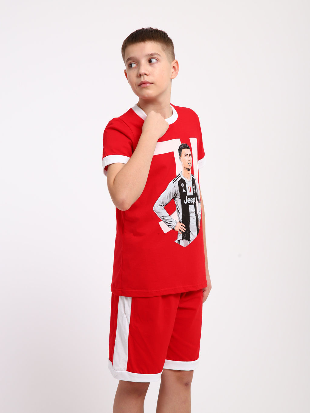 Пижама "Футбол" красный