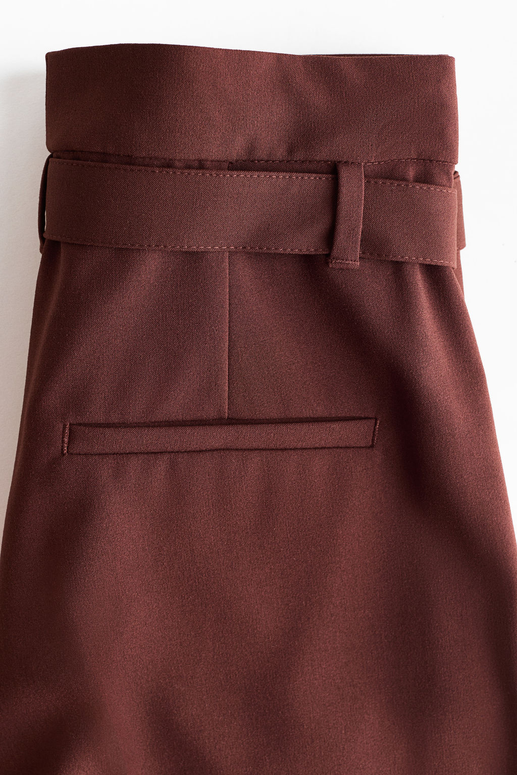 Pantal?n paper bag con cintur?n - H&m фото 4