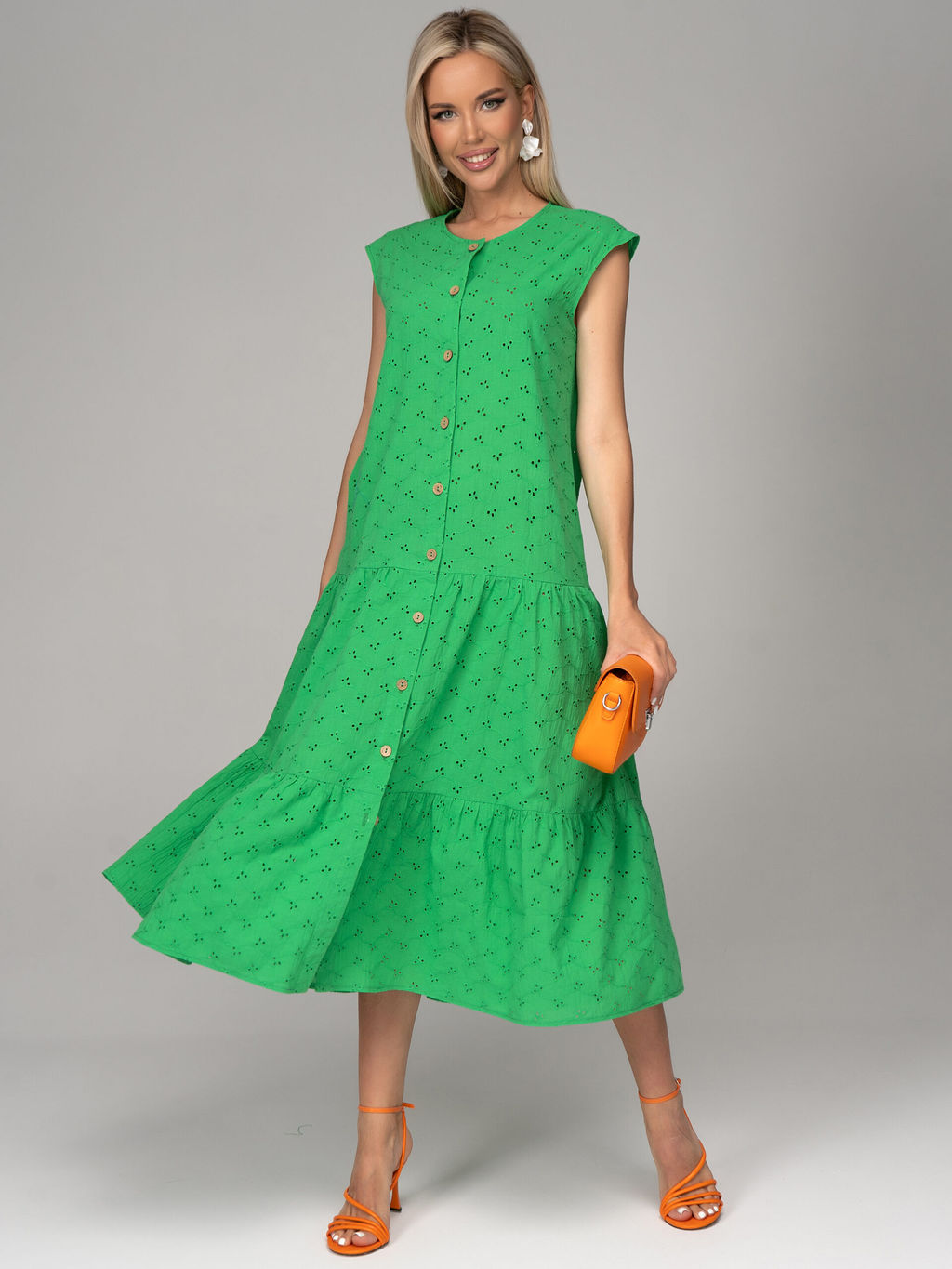 Платье Летний мотив (яблоко) - Эльза фото 5