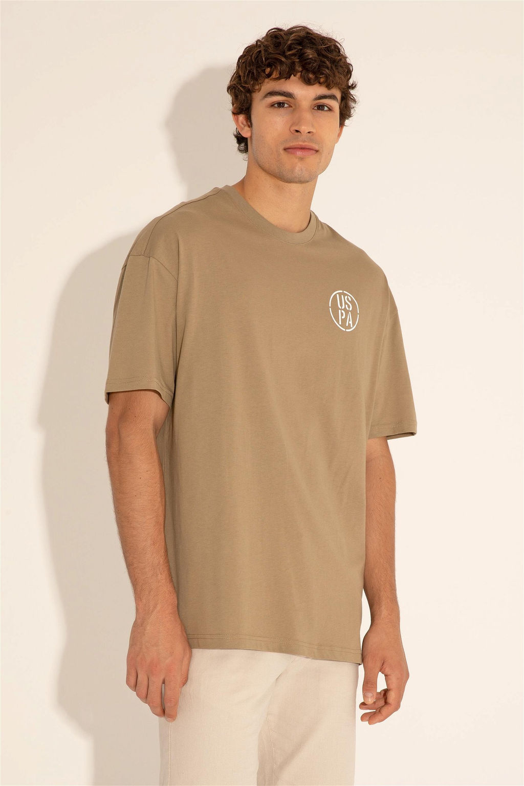 Мужская футболка цвета хаки Неожиданная скидка в корзине - U.s. polo assn фото 12