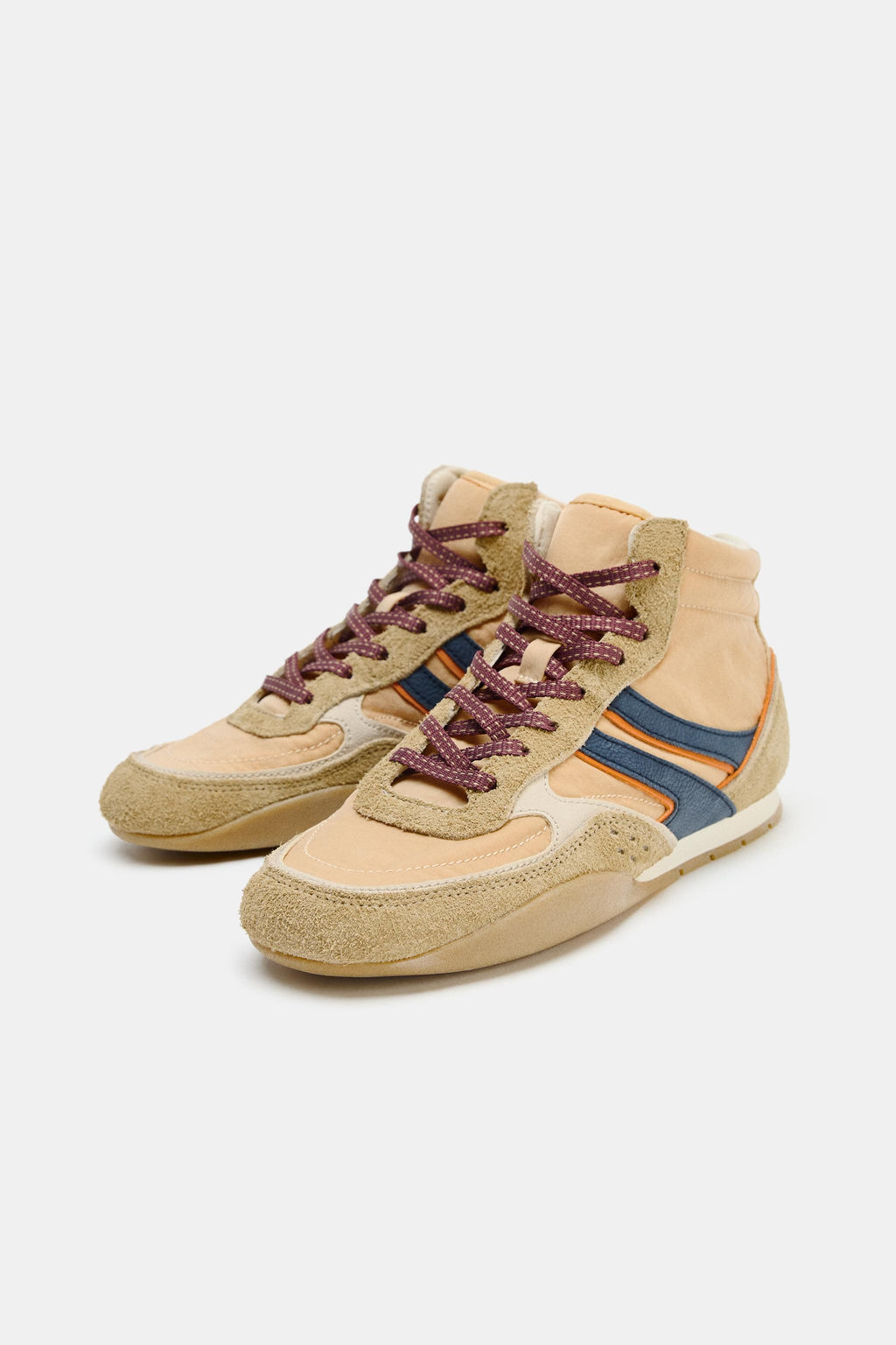 COLOURFUL HIGH-TOP TRAINERS - Zara фото 10