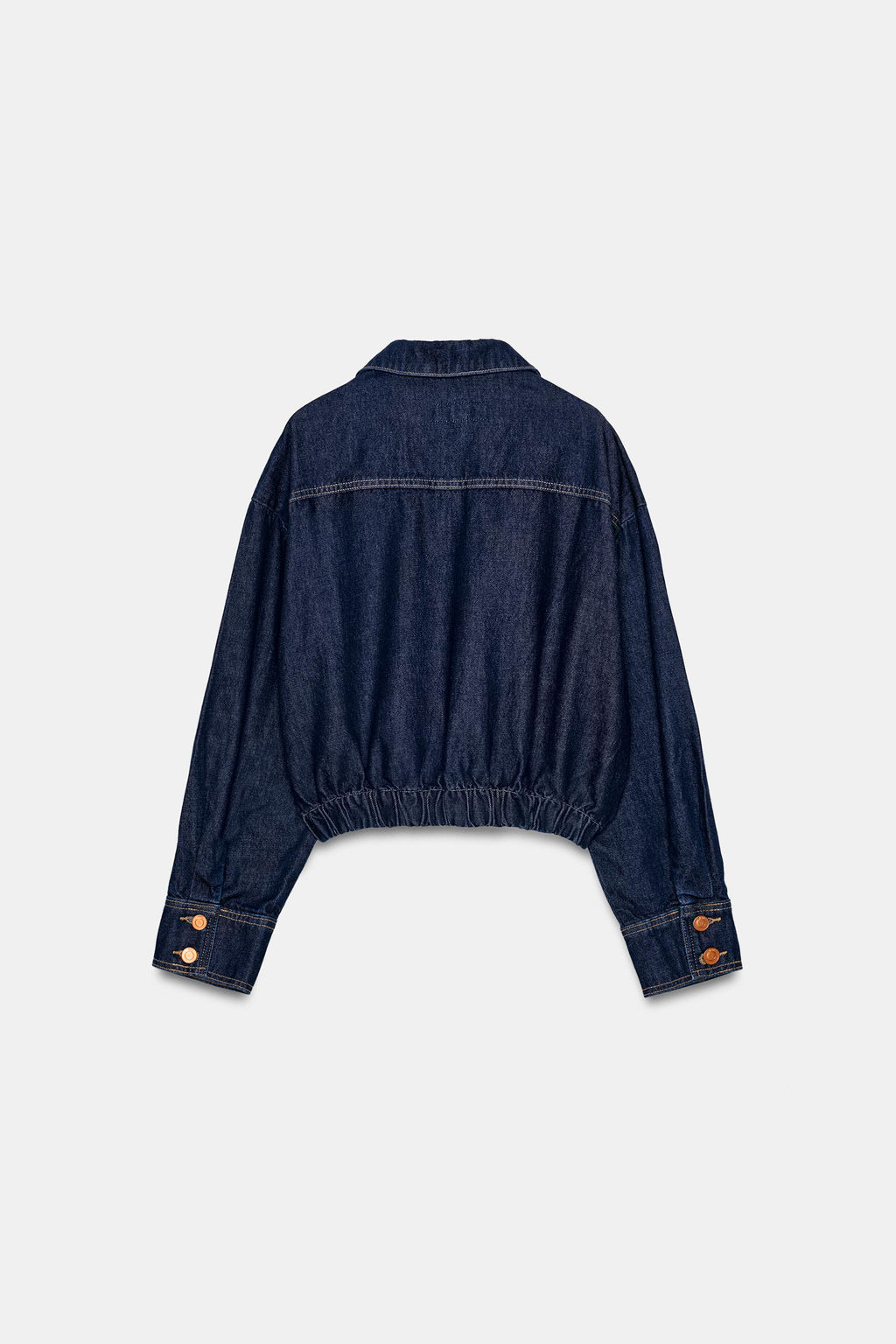 Z1975 DENIM BOMBER JACKET - Zara фото 10