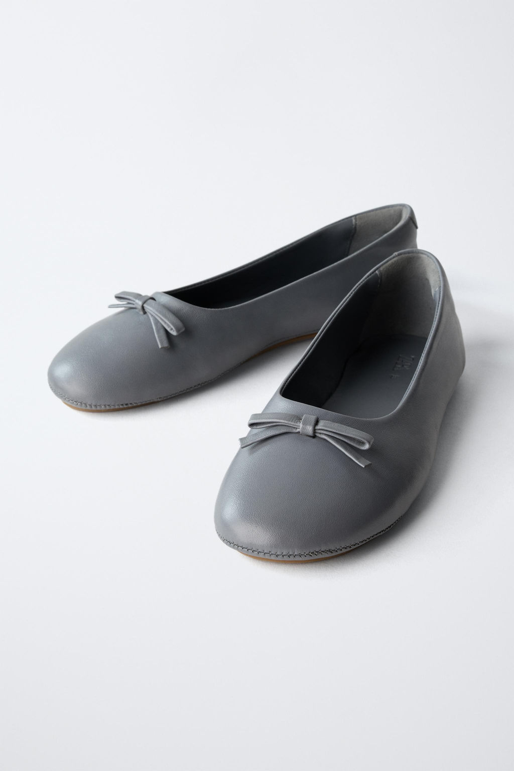 LEATHER BALLERINAS - LIMITED EDITION - Zara фото 3